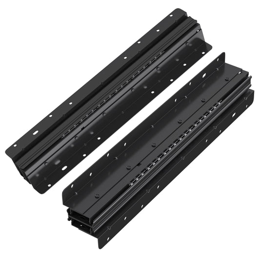 1 Pair Undermount Drawer Slides Full Extension Bottom Mounted Drawer Slides -LONTAN Bottom Install Drawer Slide Heavy Duty Drawer Slides,260LB Capacity Runners